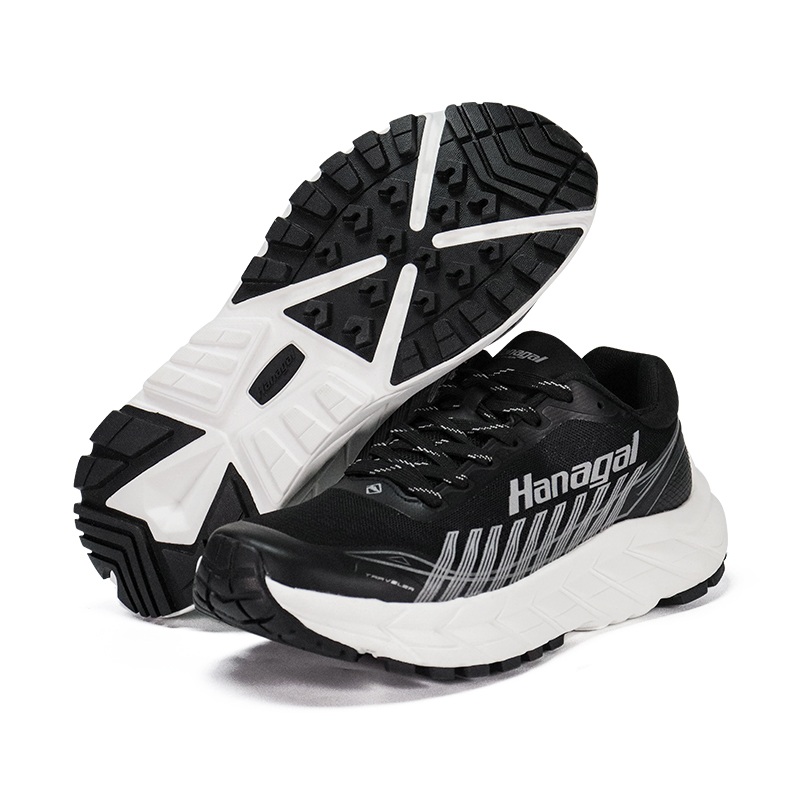 รองเท้ายาง Jacquard ผ้าระบายอากาศ EVA สันทนาการ